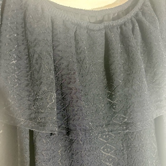 Apt 9 Women’s Elegant Black Flowy Stretchy Dress SZ M - Picture 4 of 7